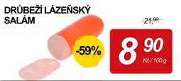 ZEMAN Drůbeží lázeňský salám nabídka