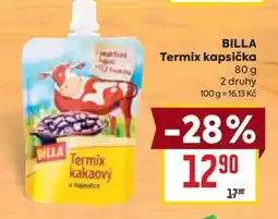 Billa BILLA Termix kapsička nabídka