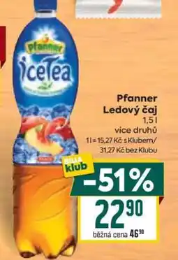 Billa Pfanner Ledový čaj nabídka
