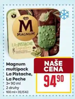 Billa Magnum multipack La Pistache, La Peche nabídka