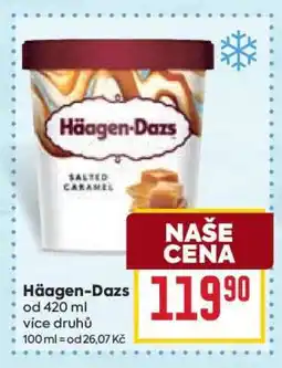 Billa Häagen Dazs nabídka