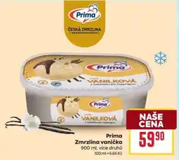 Billa Prima Zmrzlina vanička nabídka