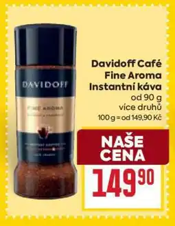 Billa Davidoff Café Fine Aroma Instantní káva nabídka