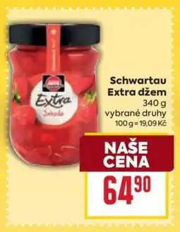 Billa Schwartau Extra džem nabídka