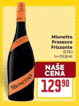 Billa Mionetto Prosecco Frizzante nabídka
