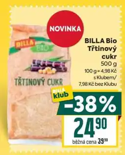 Billa BILLA Bio Třtinový cukr nabídka