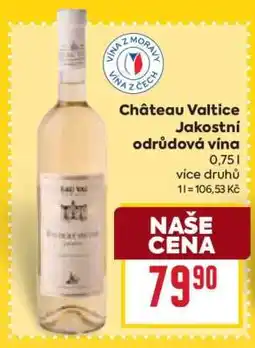 Billa Château Valtice jakostní odrůdová vína nabídka