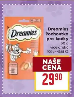 Billa DREAMIES POCHOUTKA PRO KOČKY nabídka