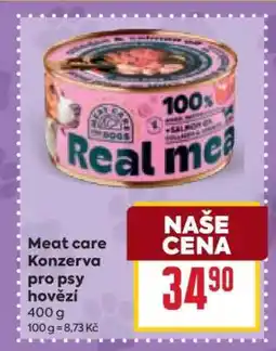 Billa Meat care Konzerva pro psy hovězí nabídka