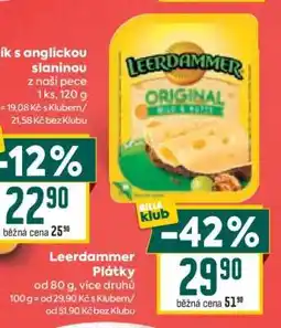 Billa Leerdammer plátky nabídka