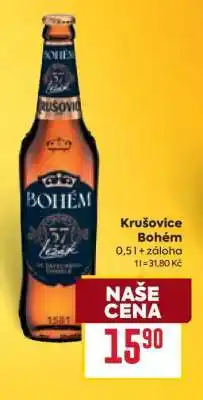 Billa Krušovice Bohém nabídka
