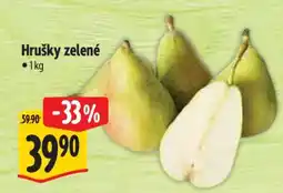 Albert Hrušky zelené nabídka