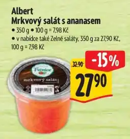 Albert Albert Mrkvový salát s ananasem nabídka