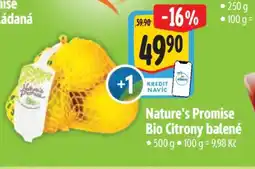 Albert Nature's Promise Bio Citrony balené nabídka