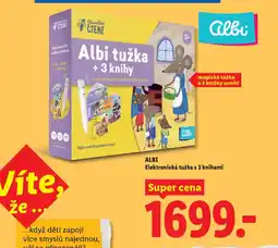 Lidl ALBI Elektronická tužka s 3 knihami nabídka