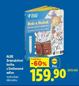 Lidl ALBI Interaktivní kniha z limitované edice nabídka