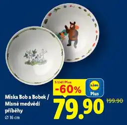 Lidl Miska Bob a Bobek / Mlsné medvědí příběhy nabídka