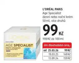 dm drogerie L'Oréal Paris nabídka