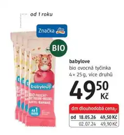 dm drogerie babylove nabídka