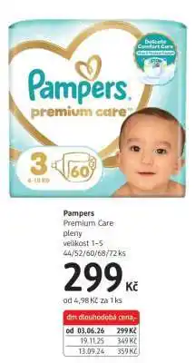 dm drogerie Pampers nabídka