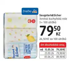 dm drogerie Saugstark&Sicher nabídka