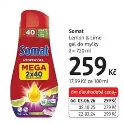 dm drogerie Somat nabídka