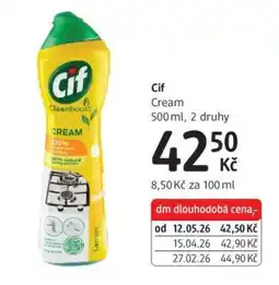 dm drogerie Cif nabídka
