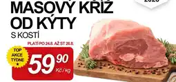 ZEMAN MASOVÝ KŘÍŽ OD KÝTY S KOSTÍ nabídka