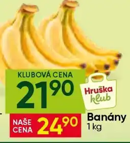 Hruška Banány nabídka