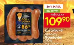 Hruška Kostelecké uzeniny Goudovky nabídka