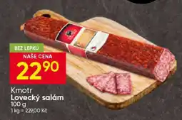 Hruška KMOTR Lovecký salám nabídka