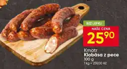Hruška Kmotr klobása z pece nabídka