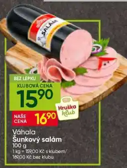Hruška Váhala Šunkový salám nabídka