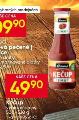 Hruška Kečup nabídka