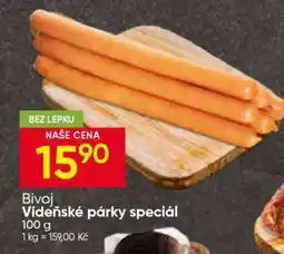 Hruška Bivoj Vídeňské párky speciál nabídka