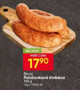 Hruška Bivoj Pološunková klobása nabídka