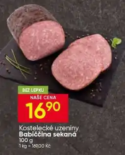 Hruška KOSTELECKÉ UZENINY BABIČČINA SEKANÁ nabídka