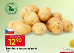 Hruška Brambory konzumní rané nabídka