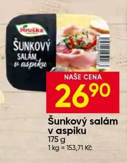 Hruška Šunkový salám v aspiku nabídka
