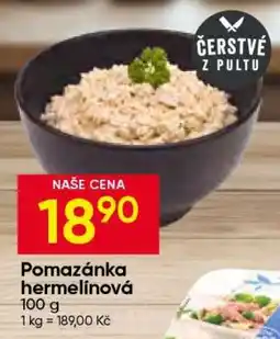 Hruška Pomazánka Hermelínová nabídka