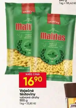 Hruška VAJEČNÉ TĚSTOVINY nabídka