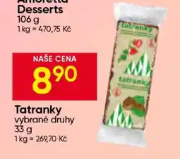 Hruška Tatranky nabídka