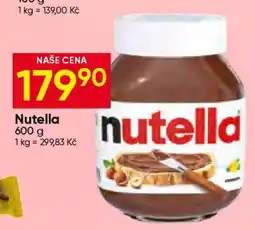 Hruška Nutella nabídka