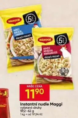 Hruška INSTANTNÍ NUDLE MAGGI nabídka
