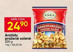 Hruška Arašídy pražené solené nabídka