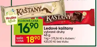 Hruška Ledové Kaštany nabídka