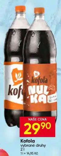 Hruška Kofola nabídka
