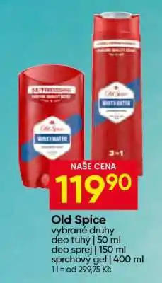 Hruška Old Spice nabídka
