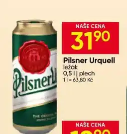 Hruška Pilsner Urquell nabídka