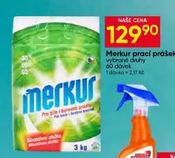 Hruška Merkur prací prášek nabídka